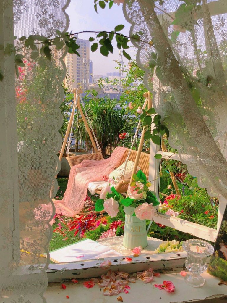 thiết kế sân thượng đẹp