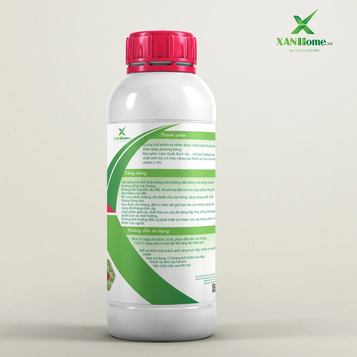 Chế phẩm xua đuổi côn trùng XANHome