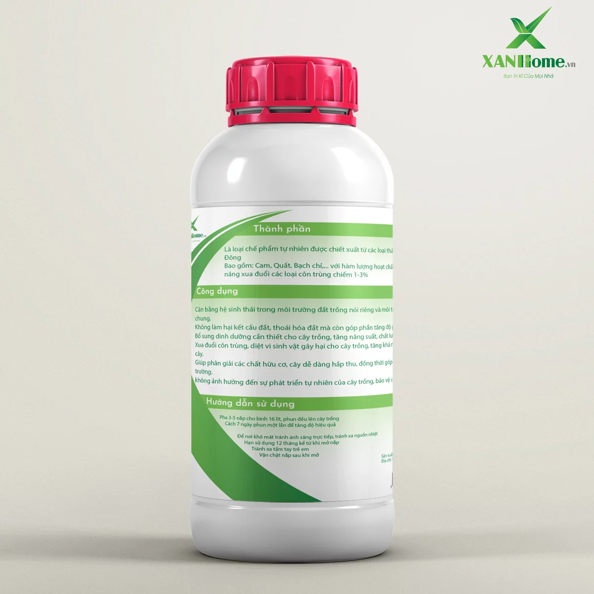 Chế phẩm xua đuổi côn trùng XANHome