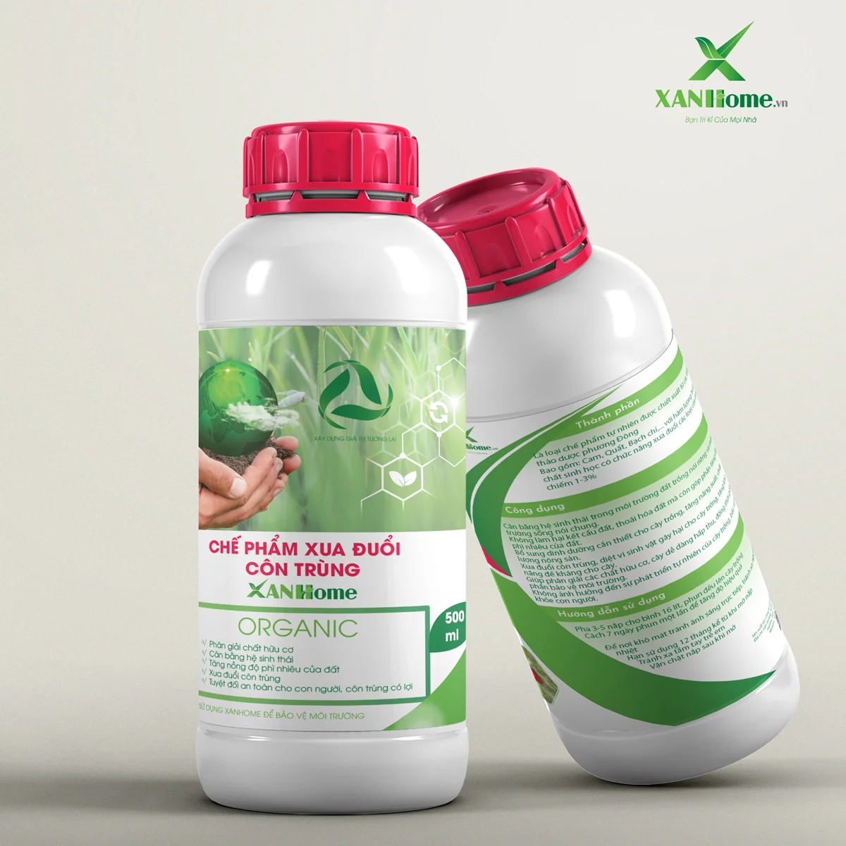 Chế phẩm xua đuổi côn trùng XANHome