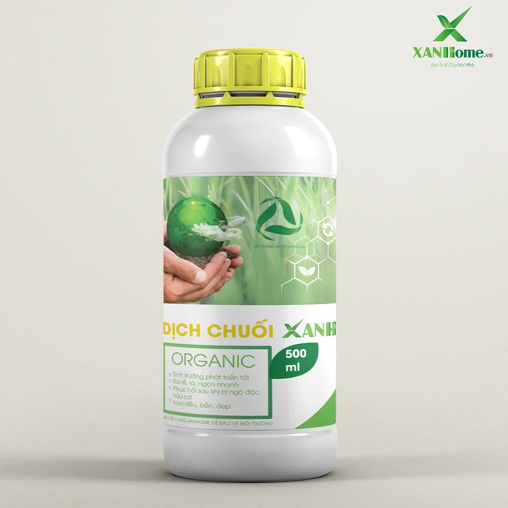 Dịch chuối XANHome chai 500mL